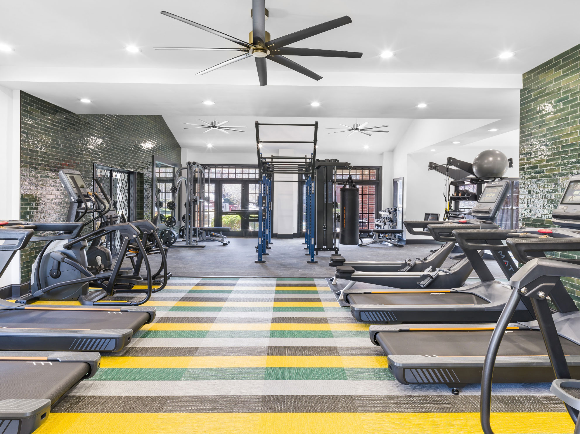 In house Fitness center at Halstead Fair Oaks